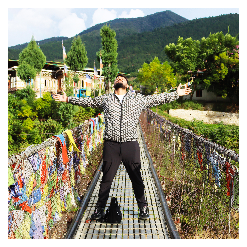 River Hanging Bridge, Thimphu 🇧🇹